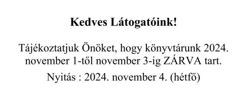 Zárva tartás